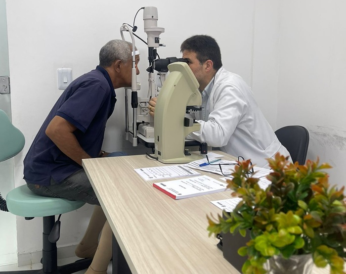 Com investimento na saúde ocular, Centro Oftalmológico Municipal de Sousa realiza 260 atendimentos