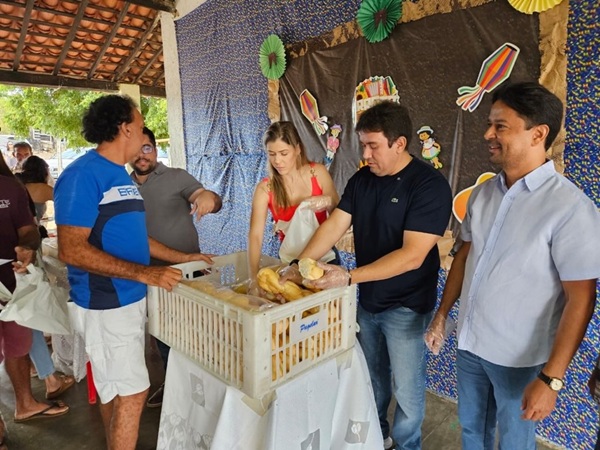 Gestão Helder Carvalho amplia o Programa Pão na Mesa ao contemplar mais duas comunidades rurais de Sousa