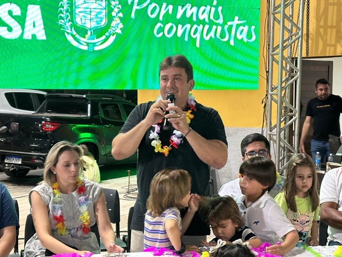 Em Sousa, prefeito Helder Carvalho anuncia o Sorrifolia 2025; confira programação