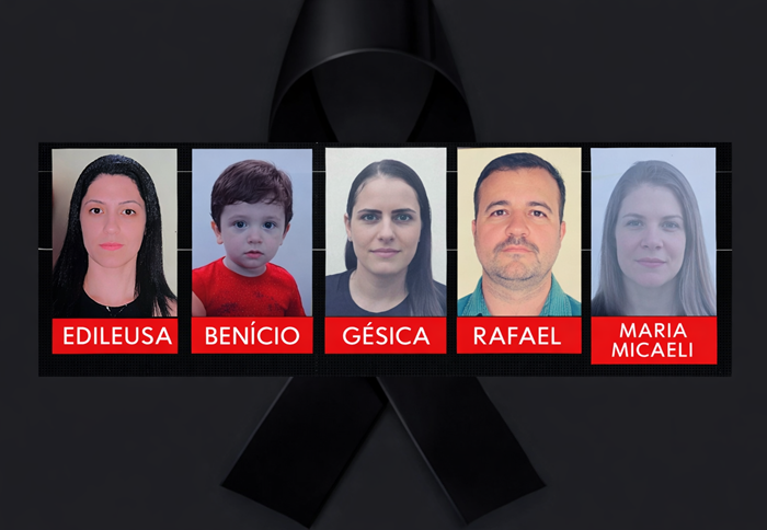 Nota de Pesar: Helder Carvalho lamenta morte de colaborador da Isis e mais quatro vítimas em acidente na BR-230