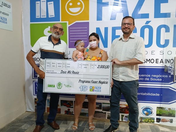 Em apenas quatro etapas, Programa Fazer Negócio já concedeu R$ 259 mil em empréstimos sem a cobrança de juros 