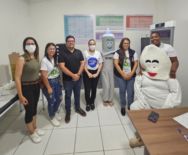Sousa é o 3º município da Paraíba que mais vacinou no Dia D de Multivacinação e Sarampo, realizado no sábado (16)