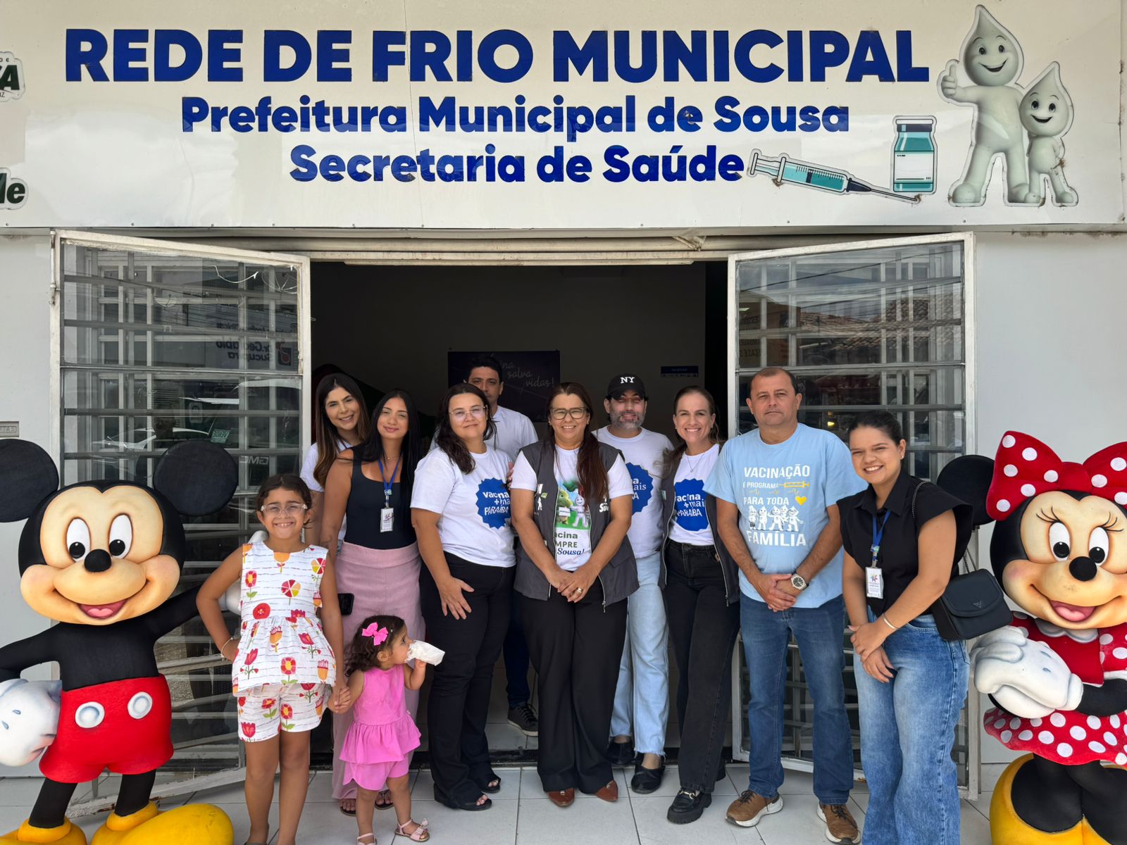 Dia D da Multivacinação em Sousa movimenta unidades de saúde e Rede de Frio Municipal 