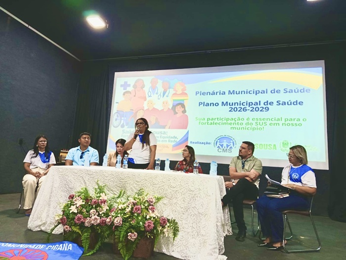 Secretaria de Saúde realiza plenária para construção do Plano Municipal de Saúde 2026–2029