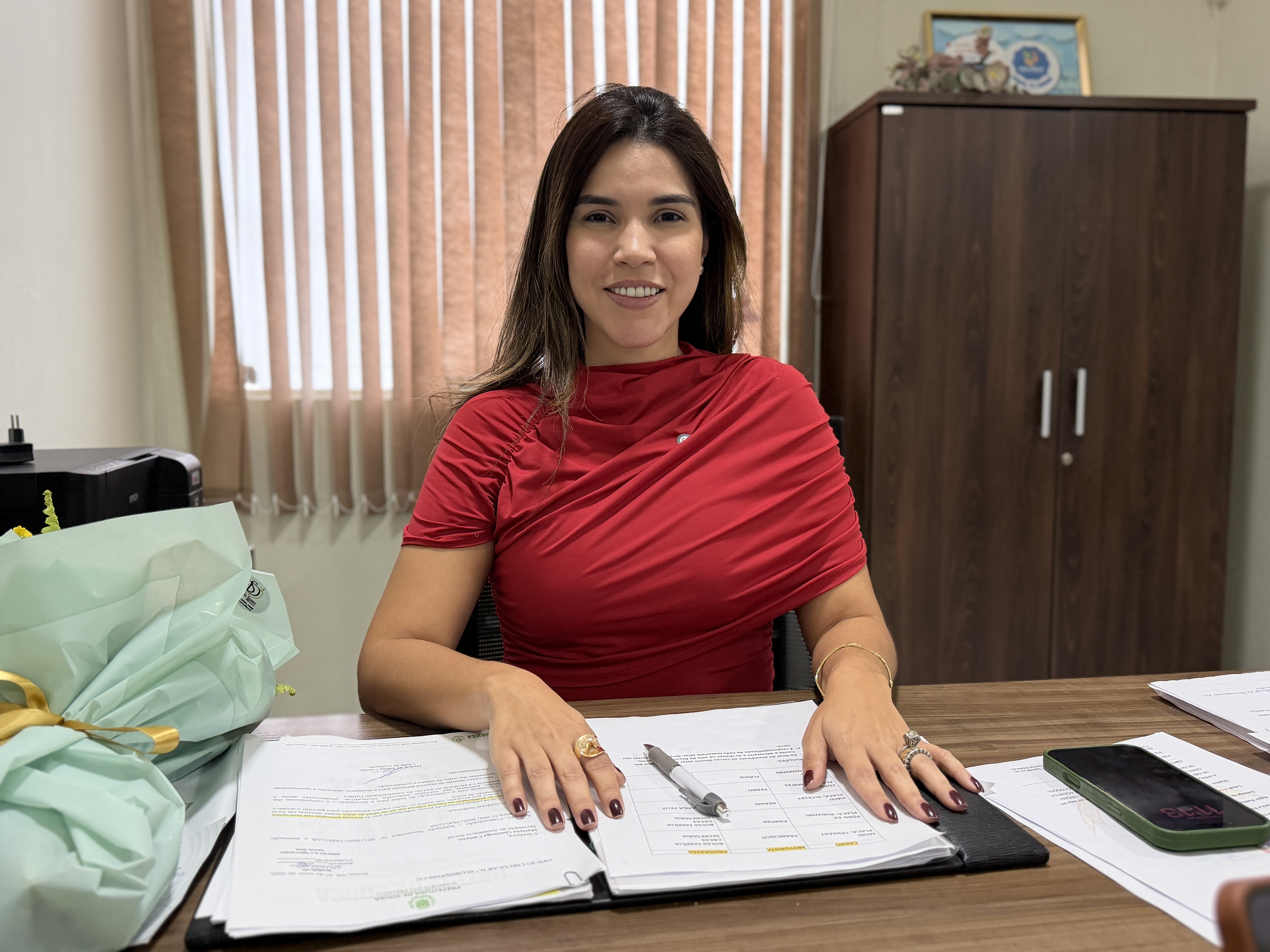  Laíse Cavalcanti é nomeada como nova secretária de Assistência Social de Sousa