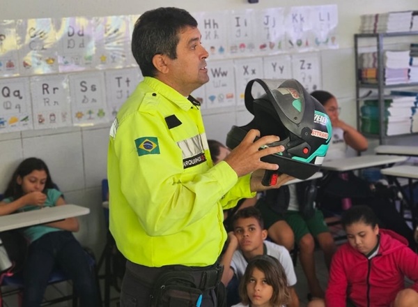 STTRANS de Sousa realiza ações nas escolas para promover a conscientização de alunos para um trânsito mais seguro e harmonioso