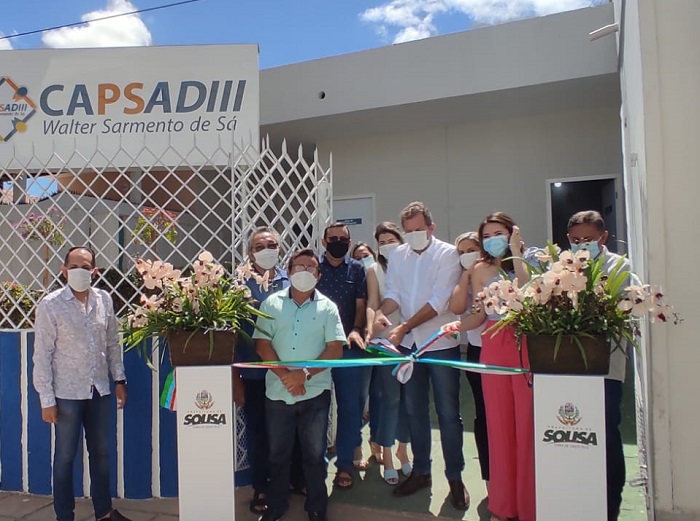 Prefeitura de Sousa inaugura nova unidade do Caps AD III