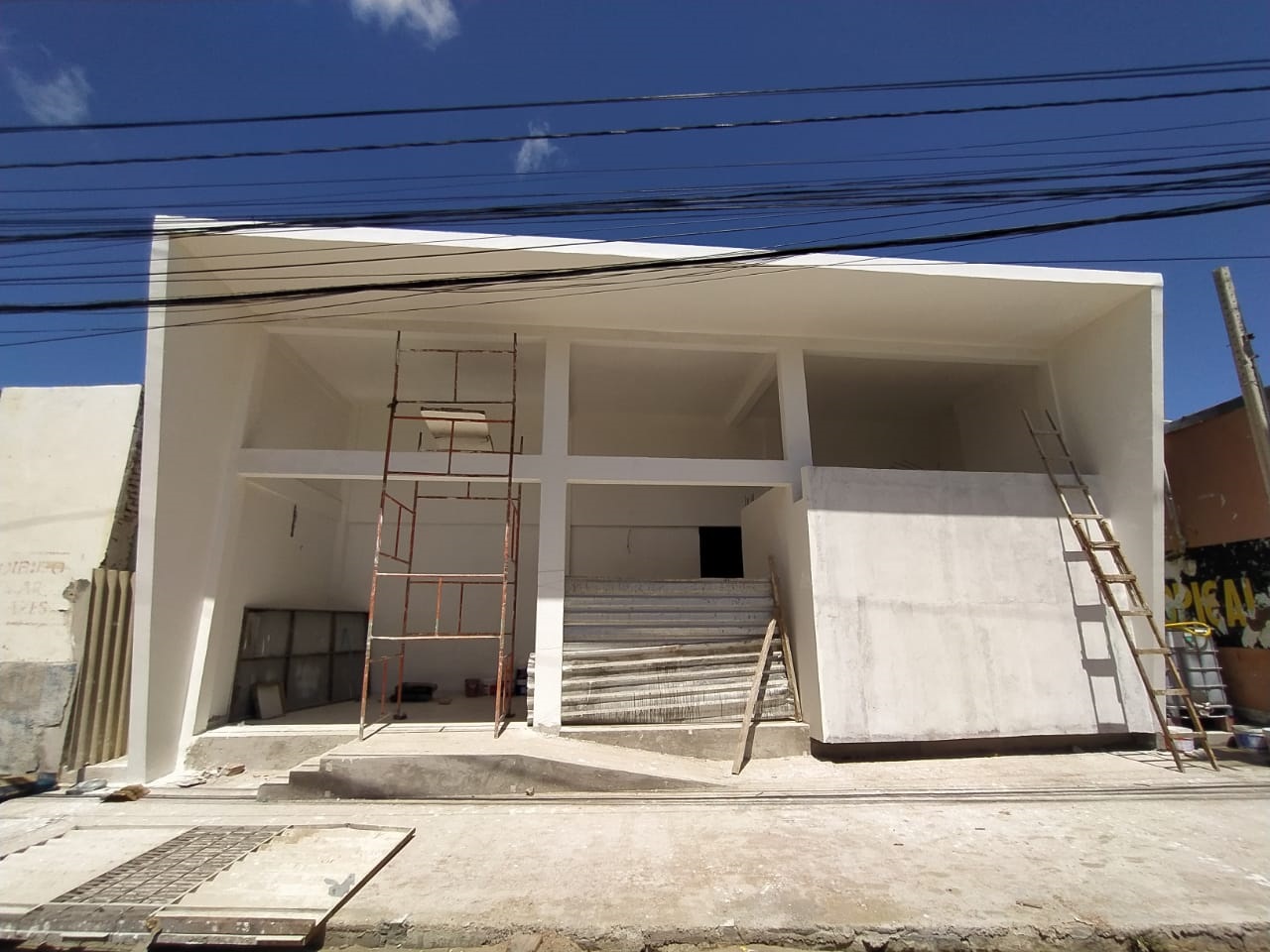 Em Sousa, obra de construção da nova sede do Centro de Reabilitação está em ritmo acelerado 