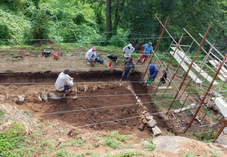 Prefeitura realiza serviço de revitalização na Gruta de Nossa Senhora de Lourdes, em São Gonçalo 