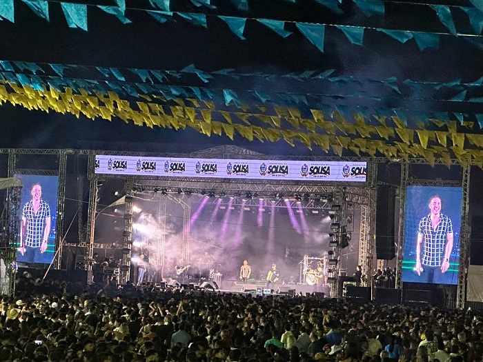 Em Sousa, última noite do Arraial do Coco leva mais de 55 mil pessoas ao Arraial do Coco 