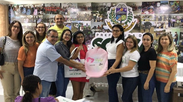 Prefeitura de Sousa realiza mais uma etapa de entrega de enxovais através do Programa Meu Bebê 